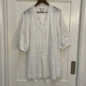 Club Monaco Cotton Sundress. Size 6. Comes with cotton slip.